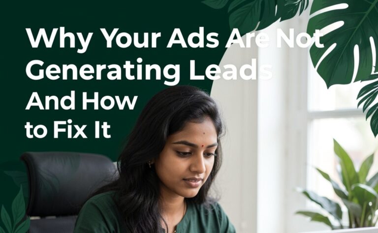 Why Your Ads Are Not Generating Leads And How to Fix It
